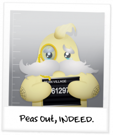 Pease out, indeed...